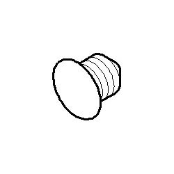 Dornbracht Schraube für Körperbefest 0431110020090 04311100200 12 x 11,5 x 12 mm
