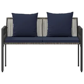 vidaXL 2-Seater 116 x 56 x 75 cm Grau