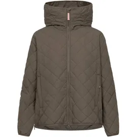 DERBE Quiltby Short Damen, Braun morel