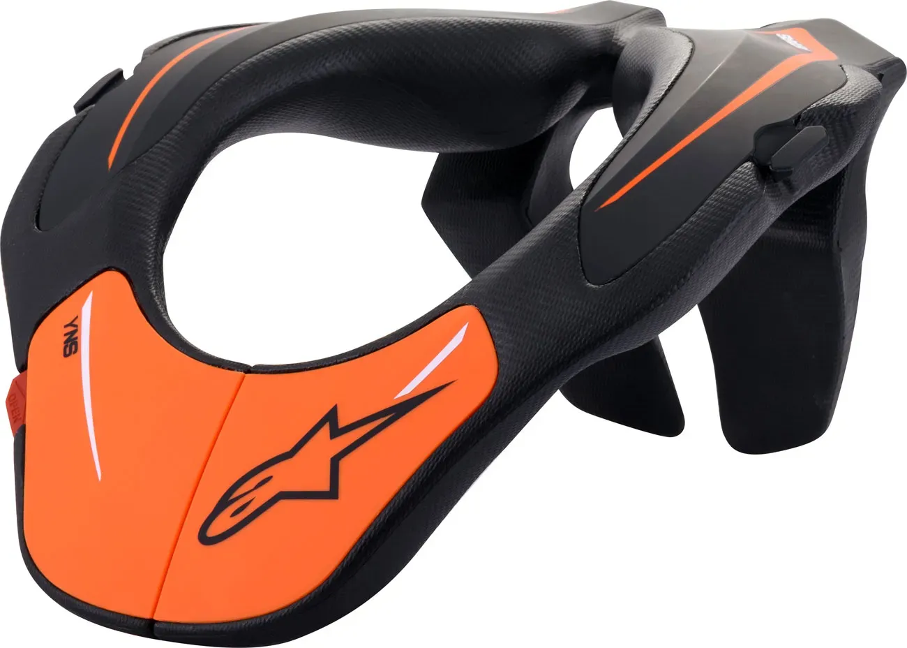 Alpinestars Youth, Nackenstütze Kinder - Schwarz/Orange - Einheitsgröße