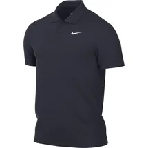 Nike Court Dri-FIT Tennis-Poloshirt Herren Obsidian/White M