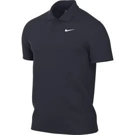 Nike Court Dri-FIT Tennis-Poloshirt Herren Obsidian/White M