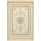 Hanse Home Vintage-Teppich Naveh, Beige, Creme, Textil, orientalisch, rechteckig, 160x230 cm, Oeko-Tex® Standard 100, für Fußbodenheizung geeignet, in verschiedenen Größen erhältlich, stuhlrollengeeignet, pflegeleicht, strapazierfähig, leicht zusammenrollbar, Teppiche & Böden, Teppiche, Vintage-Teppiche