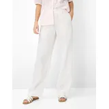 Brax Damen Marlenehose Style FARINA WHITE, weiß, Gr. 46