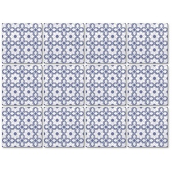K&L Wall Art Fliesenaufkleber »Sterne-Mosaik«, selbstklebend