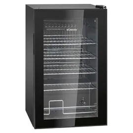 Bomann KSG 7287 Getränkekühlschrank (63 l, 740 mm hoch, Schwarz)