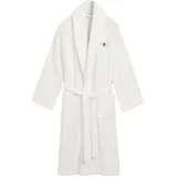GANT Bademantel ARCHIVE SHIELD TERRY ROBE Weiß S