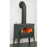 Kaminofen Globe-fire Uranus Economy raumluftunabhängig Guss schw. 7kw