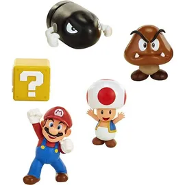 joojee GmbH Super Mario Acorn Plains Multi-Pack 6,5 cm