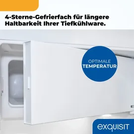 Exquisit EKS5131-4-FE-090E Einbaukühlschrank (119 l, 880 mm hoch)