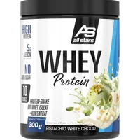 ALL STARS Whey Protein Pistazie/Weiße Schokolade Pulver 300 g
