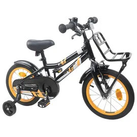 vidaXL Kinderfahrrad 16 Zoll orange/schwarz