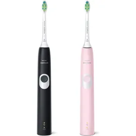 Philips Sonicare ProtectiveClean 4300 HX6800/35 Doppelpack + Reiseetui