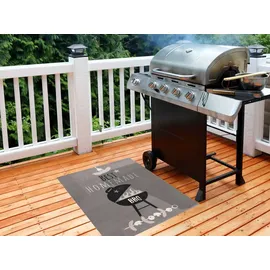 Primaflor Grillunterlage 90 x 120 cm grau