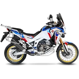 LeoVince Schalldämpfer Edelstahl Schwarz für Honda CRF 1100 L Africa Twin/Adventure Sport/DCT
