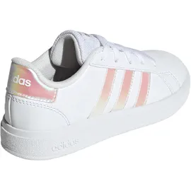 adidas Grand Court Lifestyle Lace Tennis Cloud White / Iridescent / Cloud White 33 1/2