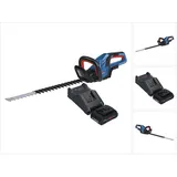 Bosch Professional Heckenschere 18 V 60 cm Brushless + 1x ProCORE Akku 4,0 Ah + Ladegerät