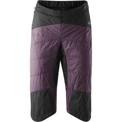 Fahrradhose GONSO "Alvao W", Damen, Gr. 48, Normalgrößen, lila (aubergine), 100% Polyamid, Hosen, Hohe Wärmeisolation, wasserabweisende Ausrüstung