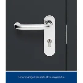 hörmann stauraumsysteme Juno Gerätehaus 2,14 x 2,14 m Anthrazitgrau