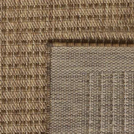 KADIMA DESIGN Teppich, Outdoor DAFNE in Braun, einfarbig, – 160 cm