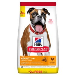Hill's Adult Light Medium mit Huhn Hundefutter 14 kg