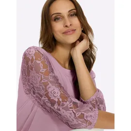 Lady Spitzen-Shirt Rosa 36