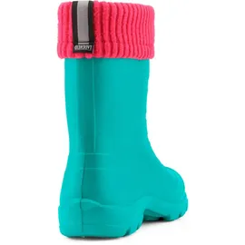 Ladeheid Eva Thermo Gummistiefel Türkis/Rosa 31
