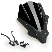 PUIG Windschutzscheibe New Generation Touring Schwarz Motorradscheibe