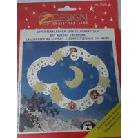 Wolke, großer Adventskalender Papierkalender, Selberbasteln, zum Selbstbefüllen