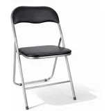 Mojawo Klappstuhl 43 x 46 x 77 cm schwarz