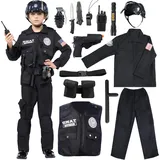 Spooktacular Creations Halloween SWAT Officer Kostüm Pretend für Kinder