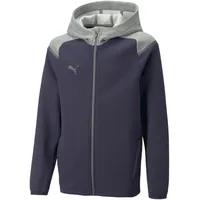Puma teamCUP Casuals Kapuzenjacke Kinder 06 parisian night 128