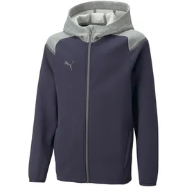 Puma teamCUP Casuals Kapuzenjacke Kinder 06 parisian night 128