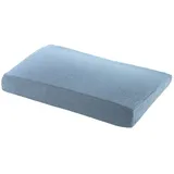 Theraline Kinderkopfkissen Bamboo Melange Blau-grau