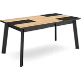 SKRAUT HOME 167 x 75 x 90 cm Eiche schwarz