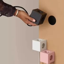 Avolt Square 1 Steckdosenleiste USB-C 30 W 1,8 m Stockholm Black