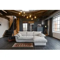 KAWOLA Sofa DAMETO Ecksofa Bettsofa Schlafsofa mit Stauraum Cord