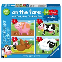 Ravensburger My First Puzzles - On the Farm 2