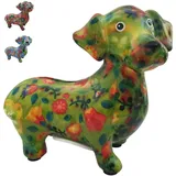 netproshop Spardose Dackel Größe S aus Keramik Pomme Pidou, Auswahl:Springtime