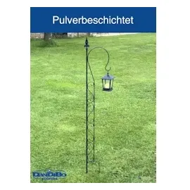DanDiBo Ambiente Rankhilfe Garten 145 x 1 cm Schwarz