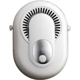 Amxcnoy Tragbarer Ventilator, Kleiner Ventilator, Nackenventilator, Ideal Für Outdoor-aktivitäten Und Camping (weiß)