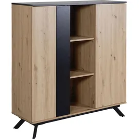 Wohnling Sideboard, WL6.666 eiche 110,0 x 40,0 x 125,0 cm