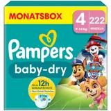 Pampers (Baby-Dry), Windeln Größe 4 Monatsbox,