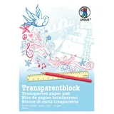 Ludwig Bähr Transparentblock DIN A4 25 Blatt weißes Transparentpapier 65 g/qm