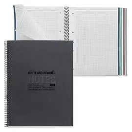Miquelrius Collegeblock Eco Design A4 kariert schwarz