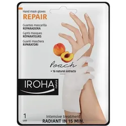IROHA nature Repair Gloves Peach Handmaske 1 Paar