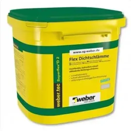 weber ludwigshafen Weber.tec Superflex D2 Flex Dichtungsschlämme 24 kg