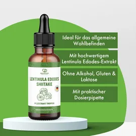 Green Nutrition Lentinula Edodes Shiitake Pilzextrakt Tropfen 50 ml