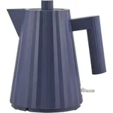 Alessi Plissé, Wasserkocher, Blau