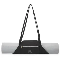 GAIAM Matte ON-THE-GO YOGA MAT CARRIER GRANITE, schwarz, ONE SIZE